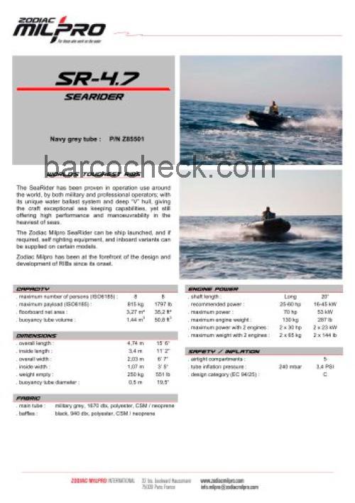 Avon Searider 4.7 avaliação e ficha técnica